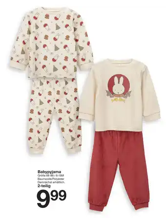 Zeeman Babypyjama Angebot
