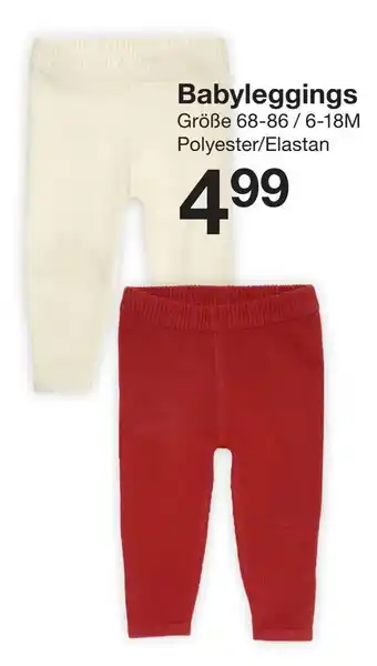 Zeeman Babyleggings Angebot