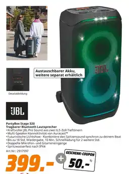 MediaMarkt Jbl partybox stage 320 Angebot
