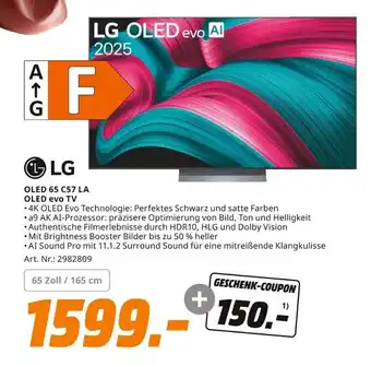 MediaMarkt Lg oled 65 c57 la Angebot