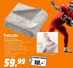 MediaMarkt Beurer hd 75 cosy nordic elektronische heizdecke Angebot