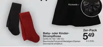 Baby- oder Kinder- Strumpfhose 2er-Pack