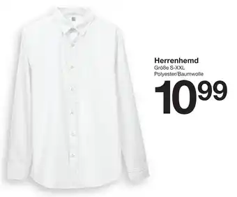 Zeeman Herrenhemd Angebot
