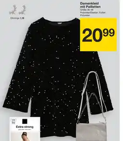 Zeeman Damenkleid mit Pailletten Angebot
