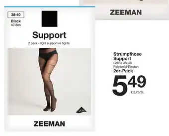 Zeeman ZEEMAN Strumpfhose Support Angebot