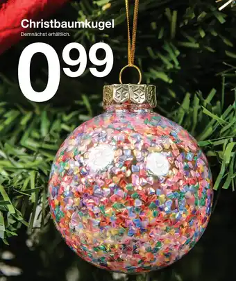 Zeeman Christbaumkugel Angebot