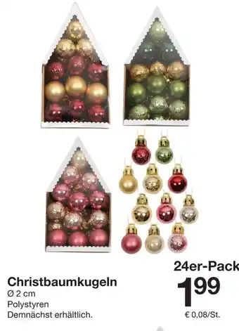 Zeeman Christbaumkugeln 24er-Pack Angebot