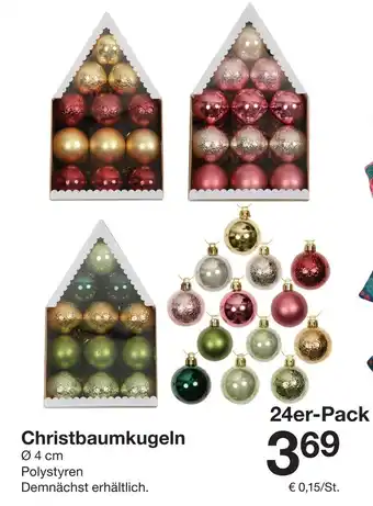 Zeeman Christbaumkugeln 24er-Pack Angebot