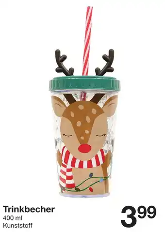Zeeman Trinkbecher 400 ml Angebot