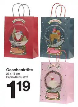 Zeeman Geschenktüte Angebot
