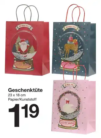 Zeeman Geschenktüte Angebot