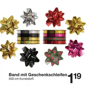 Zeeman Band mit Geschenkschleifen Angebot