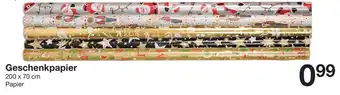 Zeeman Geschenkpapier Angebot