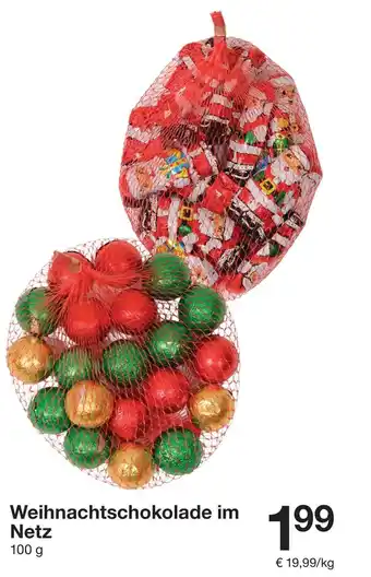 Zeeman Weihnachtschokolade im Netz Angebot