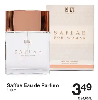 Zeeman BELIZE Saffae Eau de Parfum Angebot