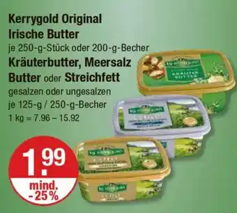 V Markt Kerrygold Original Irische Butter Angebot