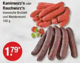 V Markt Kaminwurz'n oder Rauchwurz'n Angebot