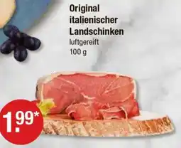V Markt Original italienischer Landschinken Angebot