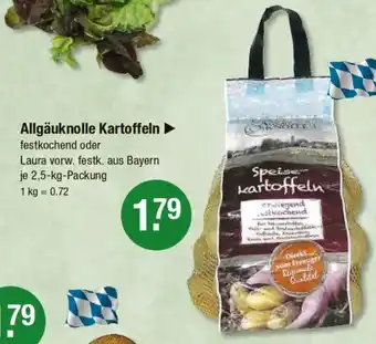 V Markt Allgäuknolle Kartoffeln Angebot