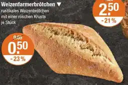 V Markt Weizenfarmerbrötchen Angebot