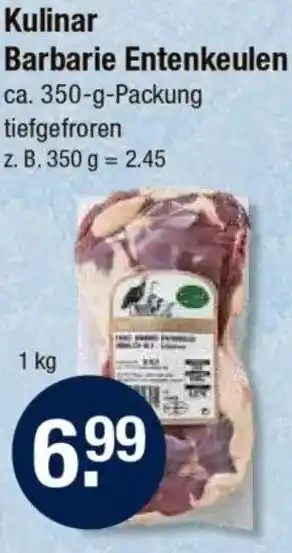 V Markt Kulinar Barbarie Entenkeulen Angebot