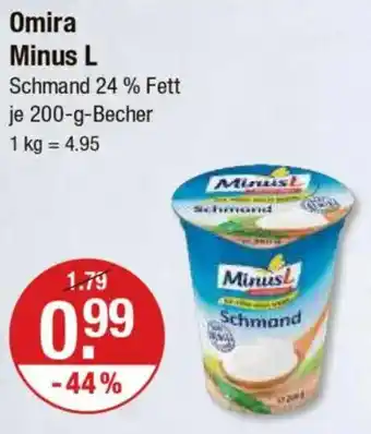 V Markt Omira Minus L Angebot