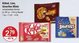 V Markt Kitkat, Lion, Smarties Minis Angebot