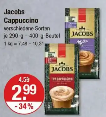 V Markt Jacobs Cappuccino Angebot