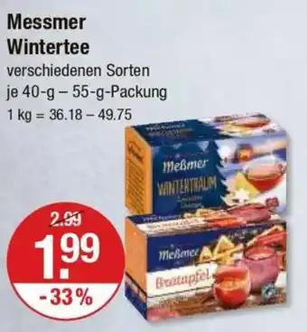V Markt Messmer Wintertee Angebot