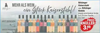 V Markt Bötzinger Kaiserstuhl oder Bötzinger Kiebitz Angebot