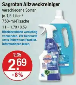 V Markt Sagrotan Allzweckreiniger Angebot