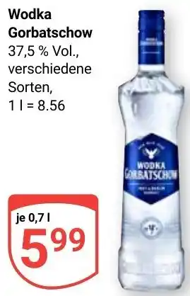 Globus Wodka Gorbatschow Angebot