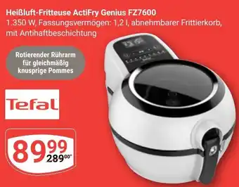 Globus Tefal Heißluft-Fritteuse ActiFry Genius FZ7600 Angebot