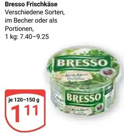 Globus Bresso Frischkäse Angebot