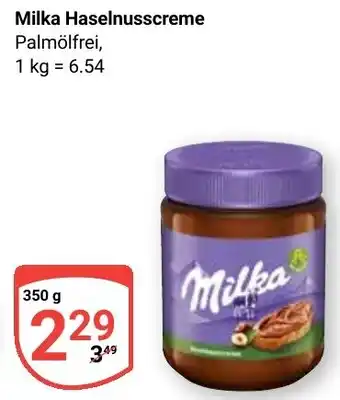 Globus Milka Haselnusscreme Angebot
