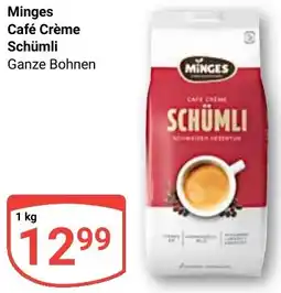 Globus Minges Café Crème Schümli Angebot