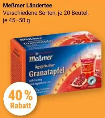 Globus Meẞmer Ländertee Angebot