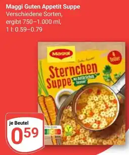 Globus Maggi Guten Appetit Suppe Angebot