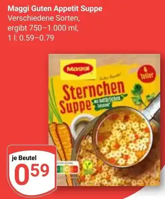 Globus Maggi Guten Appetit Suppe Angebot