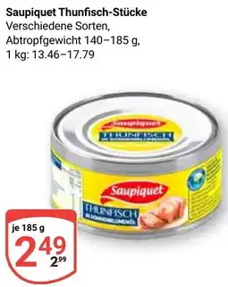 Globus Saupiquet Thunfisch-Stücke Angebot