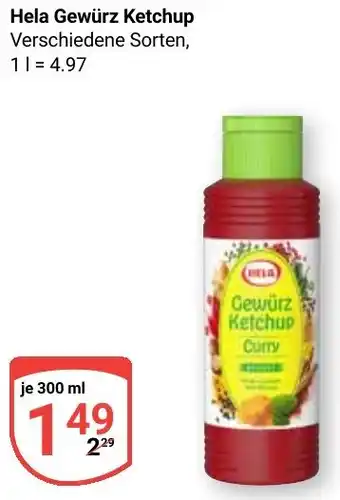 Globus Hela Gewürz Ketchup Angebot