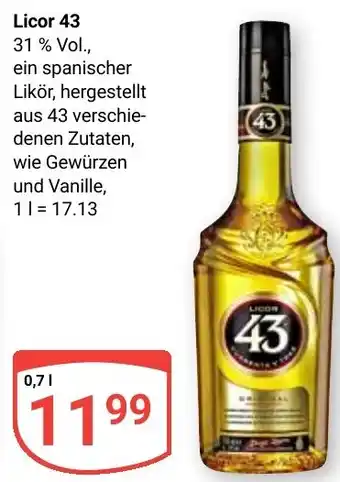 Globus Licor 43 Angebot