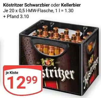 Globus Köstritzer Schwarzbier oder Kellerbier Angebot
