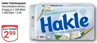 Globus Hakle Toilettenpapier Angebot