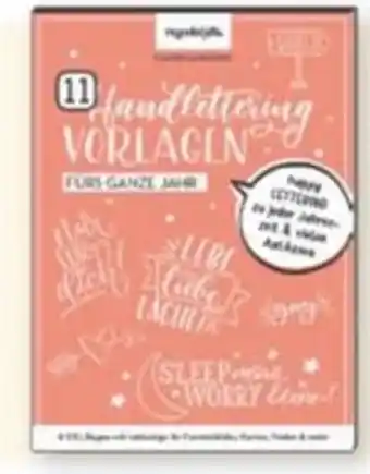 Buttinette Handlettering Vorlagen Angebot