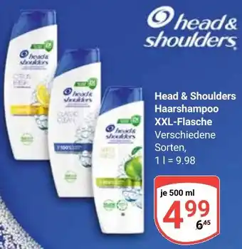 Globus Head & Shoulders Haarshampoo XXL-Flasche Angebot