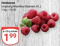 Globus Himbeeren Angebot