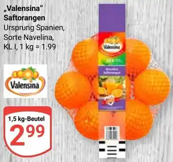 Globus ,,Valensina" Saftorangen Angebot