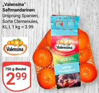 Globus „Valensina" Saftmandarinen Angebot