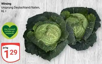 Globus Wirsing Angebot